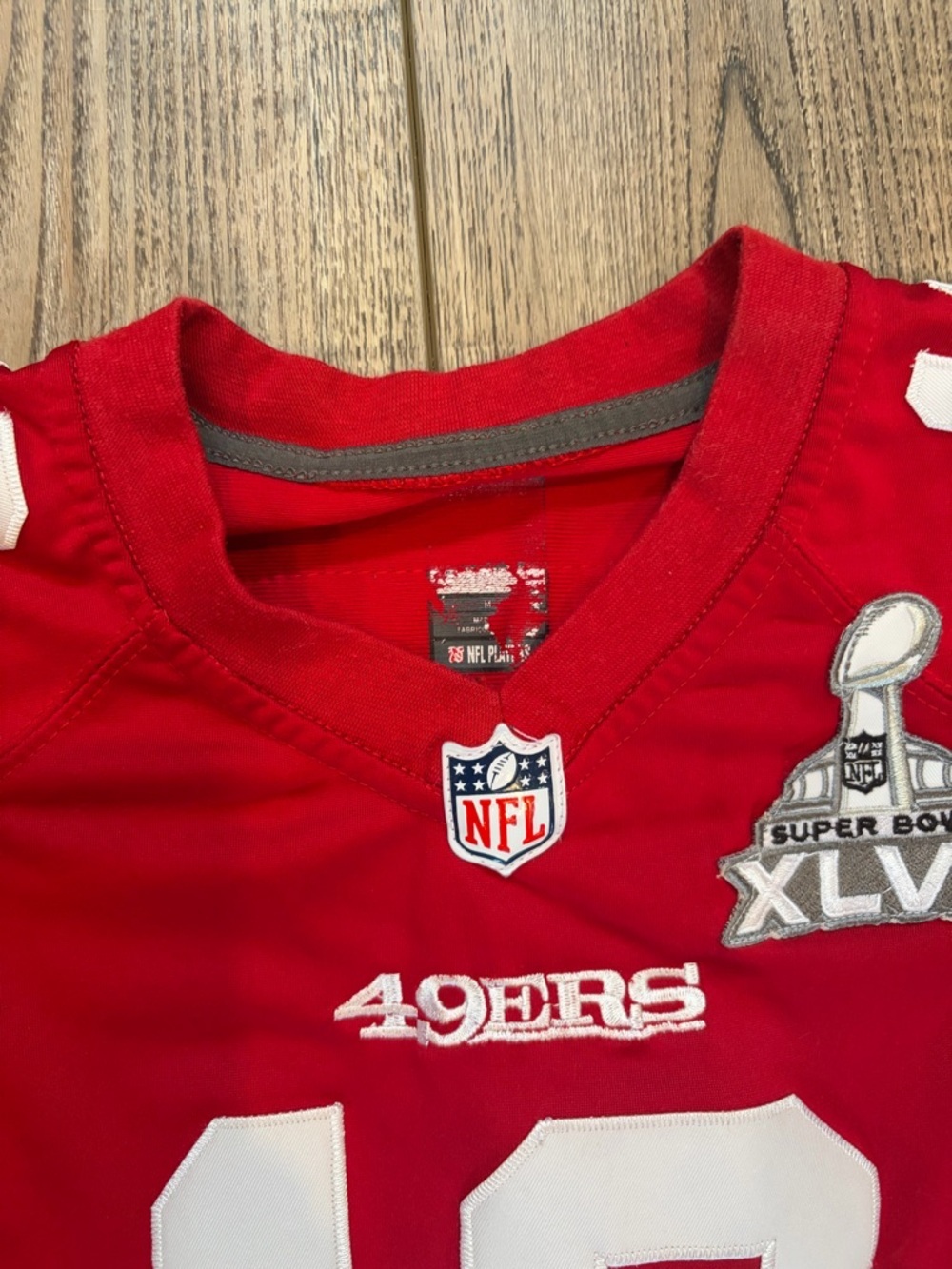 Nike 49ers Joe Montana #16 Women’s M Red Jersey Super Bowl Patch - Picture 7 of 11